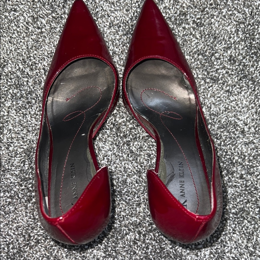 Anne Klein Burgundy Heels